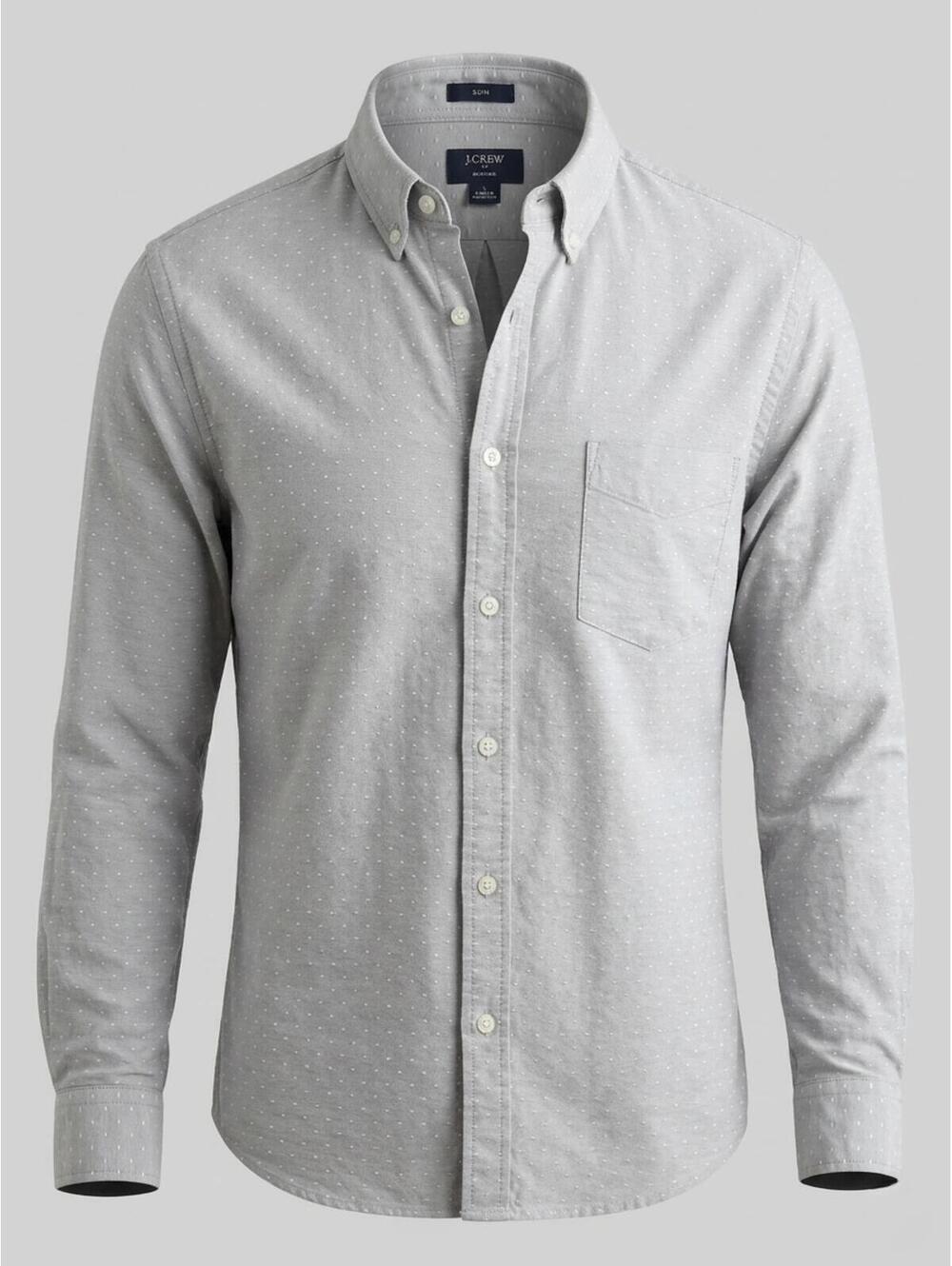 J. Crew Slim Oxford Long Sleeve Button Up Dress Shirt Men's Large